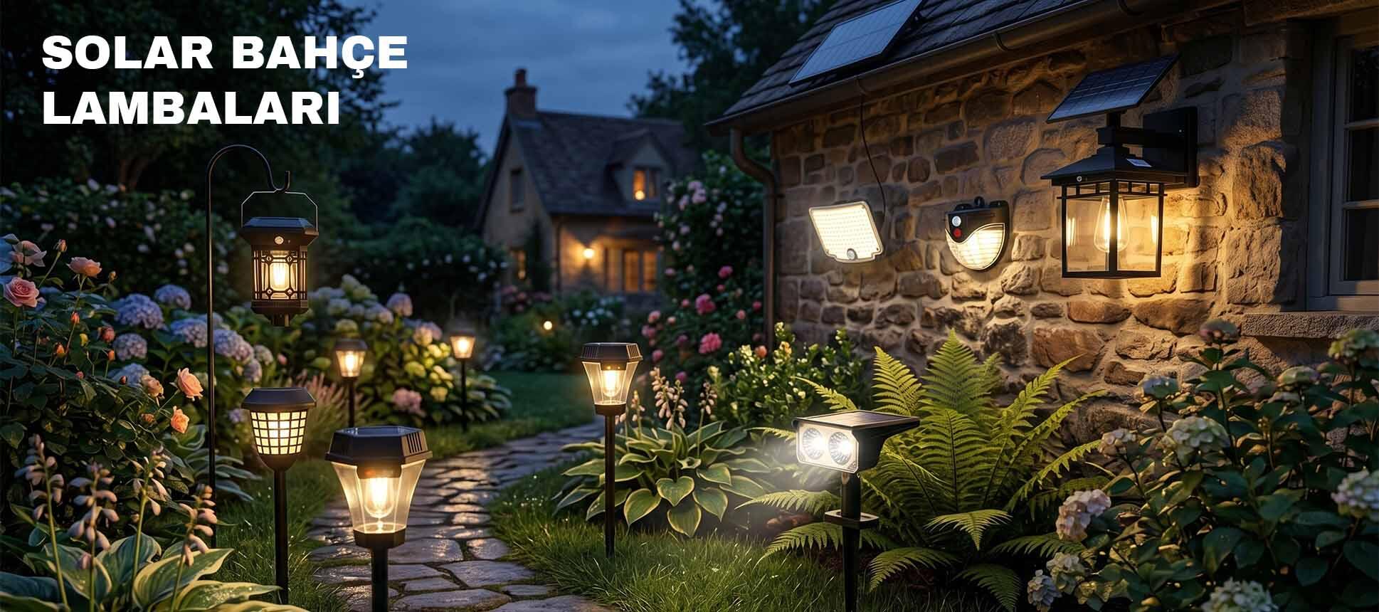 Solar Bahçe Lambaları