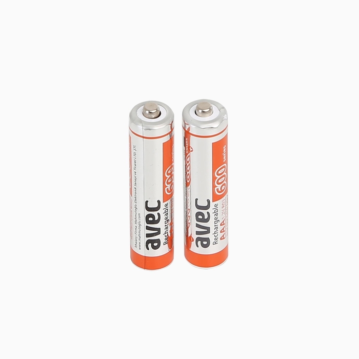 Avec - Avec 600 Mah İnce Pil 2'li