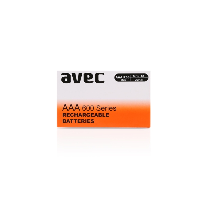 Avec 600 Mah İnce Pil 2'li - 4