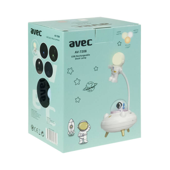 AVEC AV-7208 USB ŞARJLI MASA LAMBASI - 3