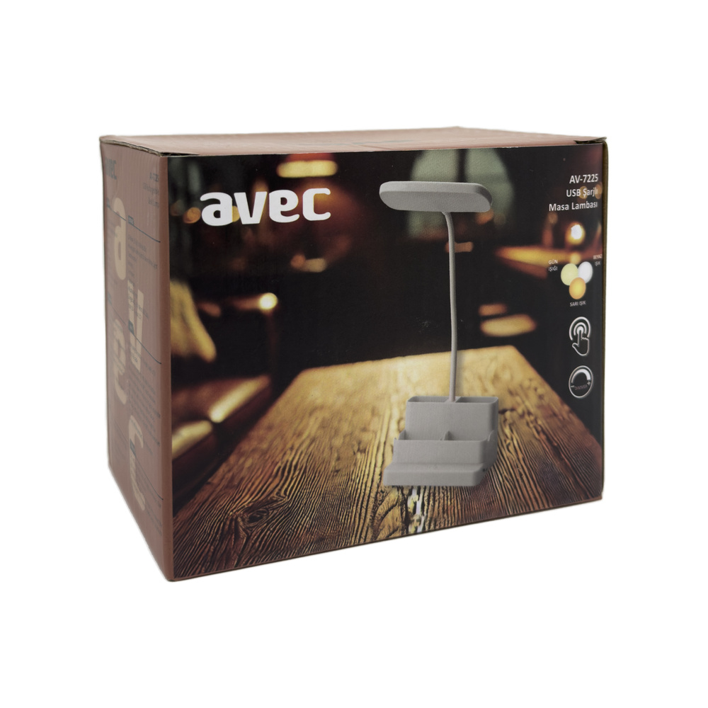 AVEC AV-7225 USB ŞARJLI MASA LAMBASI - 4