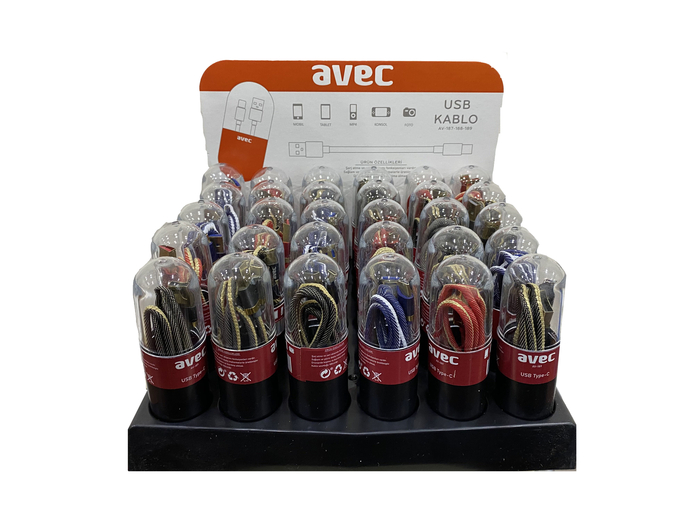AVEC AV-187 Micro USB Kablo - 2