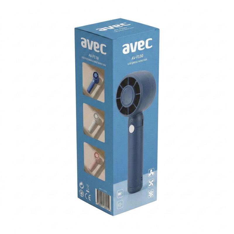 AVEC AV-F130 USB ŞARJLI MİNİ FAN - 7