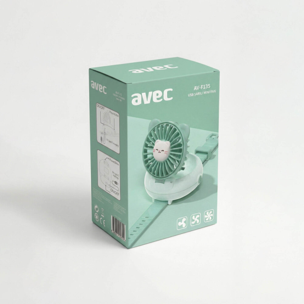 AVEC AV-F135 USB MİNİ FAN - 5