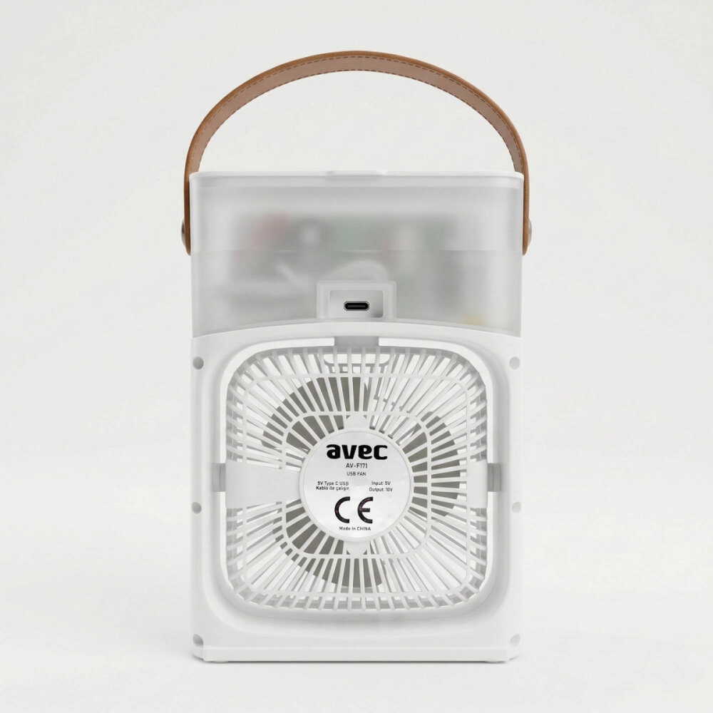 AVEC AV-F171 SU SPREYLİ USB MİNİ FAN - 3