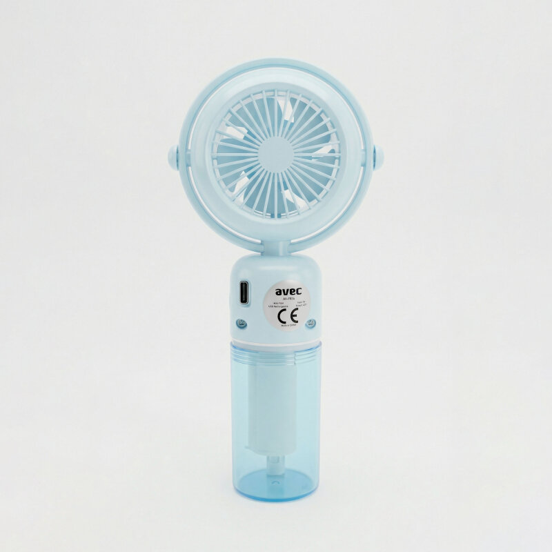 AVEC AV-F834 USB ŞARJLI SU SPREYLİ MİNİ FAN - 3