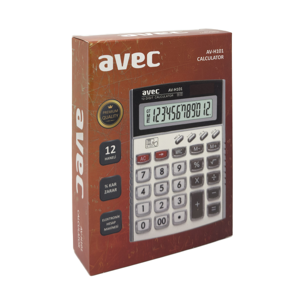 AVEC AV-H101 HESAP MAKİNESİ - 3