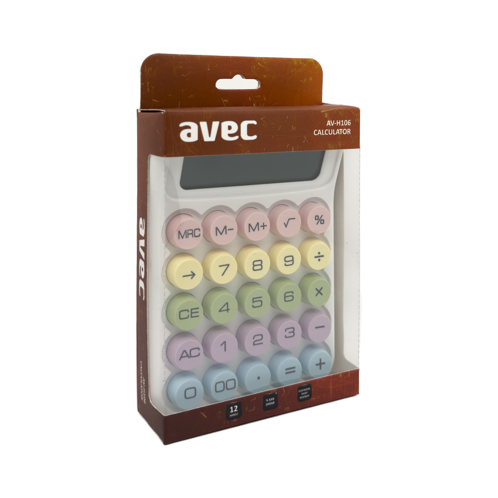 AVEC AV-H106 HESAP MAKİNESİ - 6