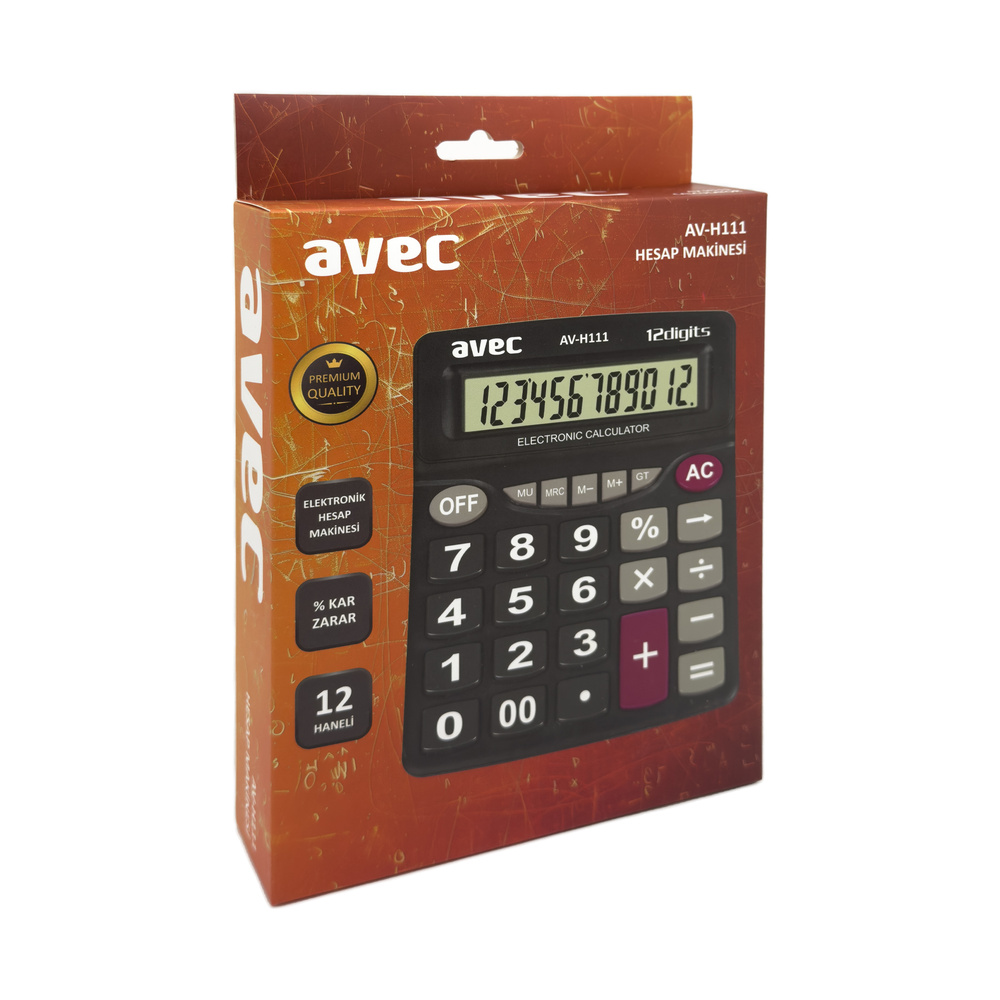 AVEC AV-H111 HESAP MAKİNESİ - 3