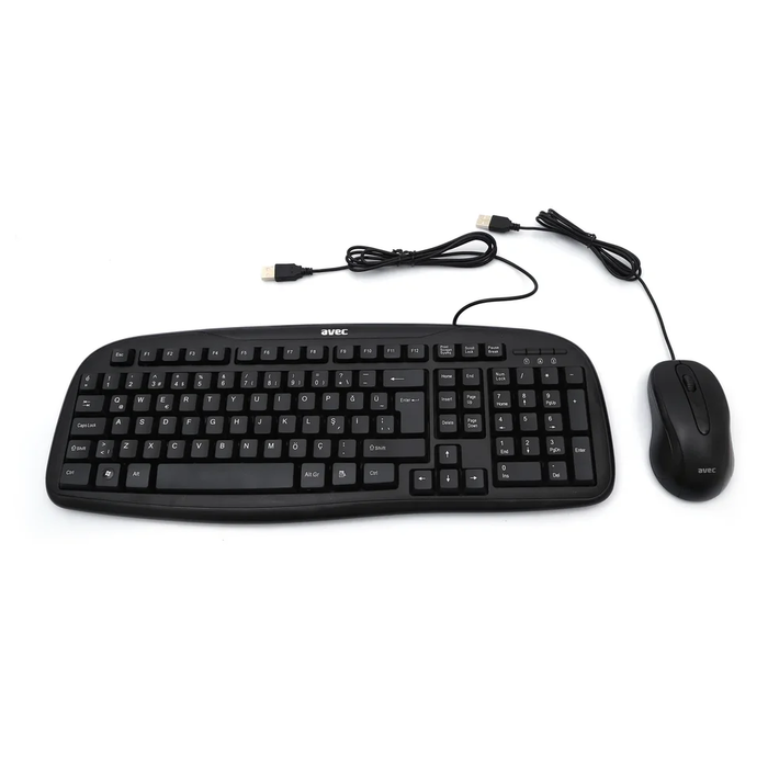 Avec - AVEC AV-KM70 KLAVYE MOUSE SETİ