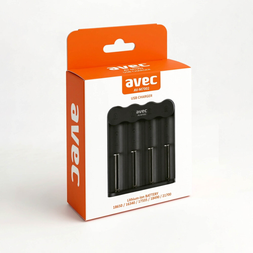 AVEC AV-M7002 LI-ON 4LÜ ŞARJ CİHAZI - 5