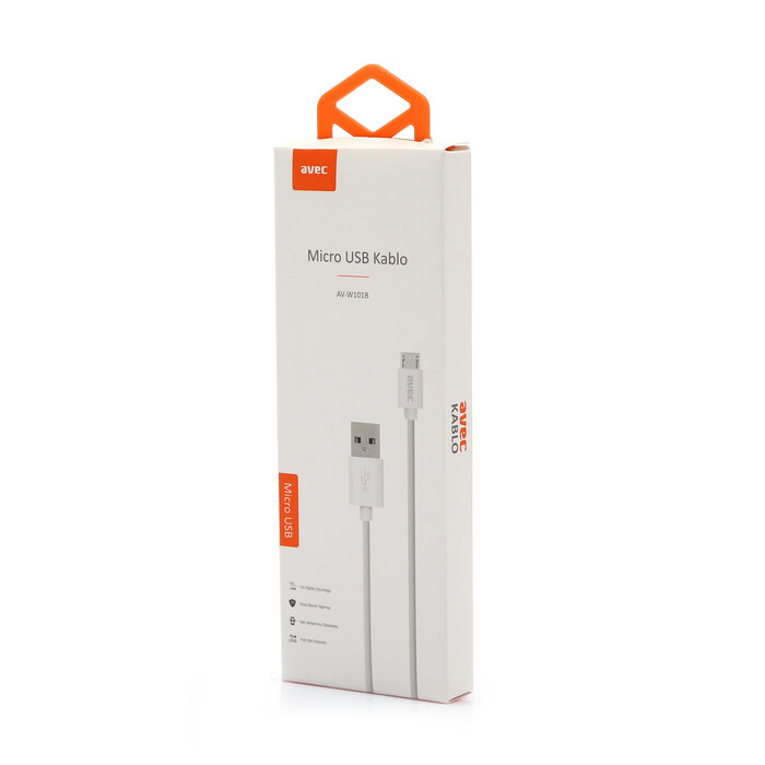 AVEC AV-W101B USB-MICRO USB 1M KABLO - 2