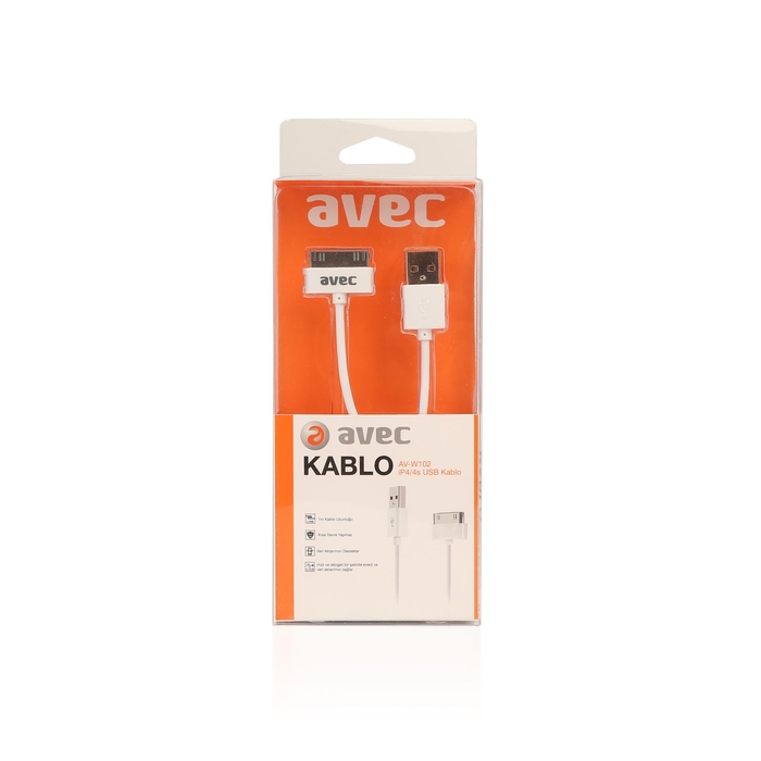 AVEC AV-W102 USB-IP4/4S 1M KABLO - 3