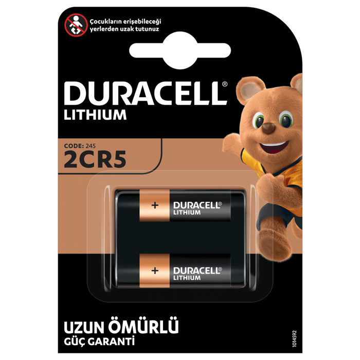 Duracell - Duracell 2CR5/DL245 6V Lıthıum Pil 1'li