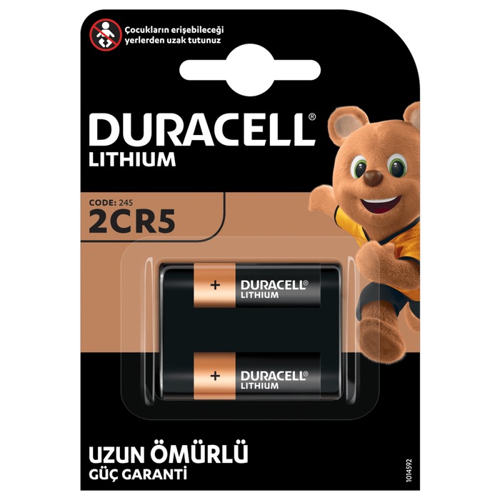 Duracell 2CR5/DL245 6V Lıthıum Pil 1'li - Duracell