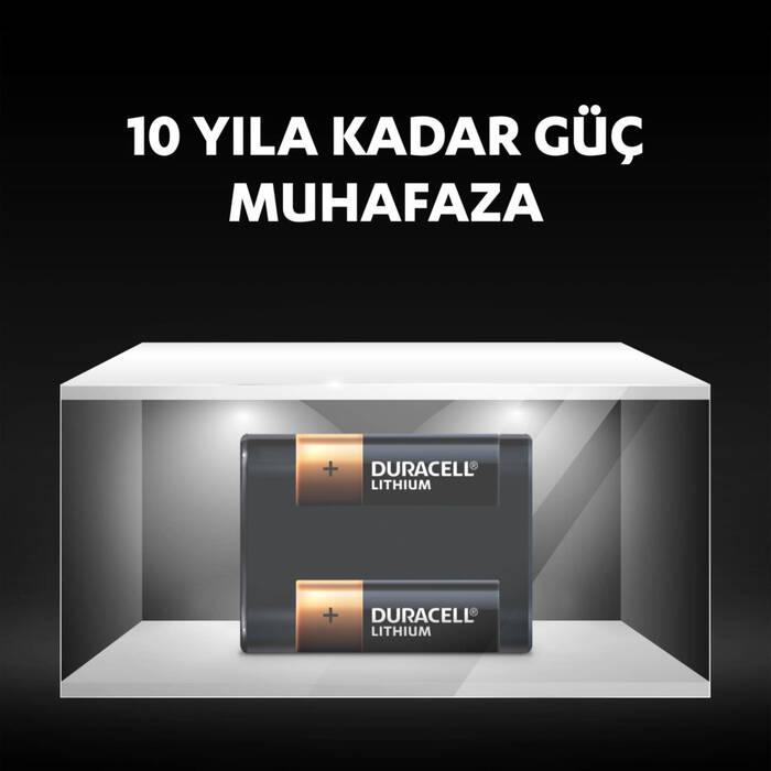 Duracell 2CR5/DL245 6V Lıthıum Pil 1'li - 2