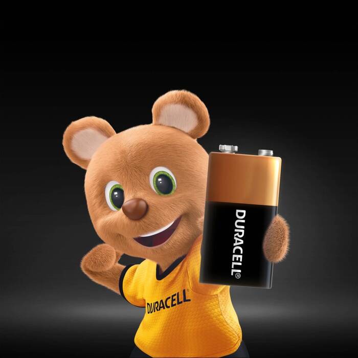 Duracell 9 Volt Pil 1'li - 5
