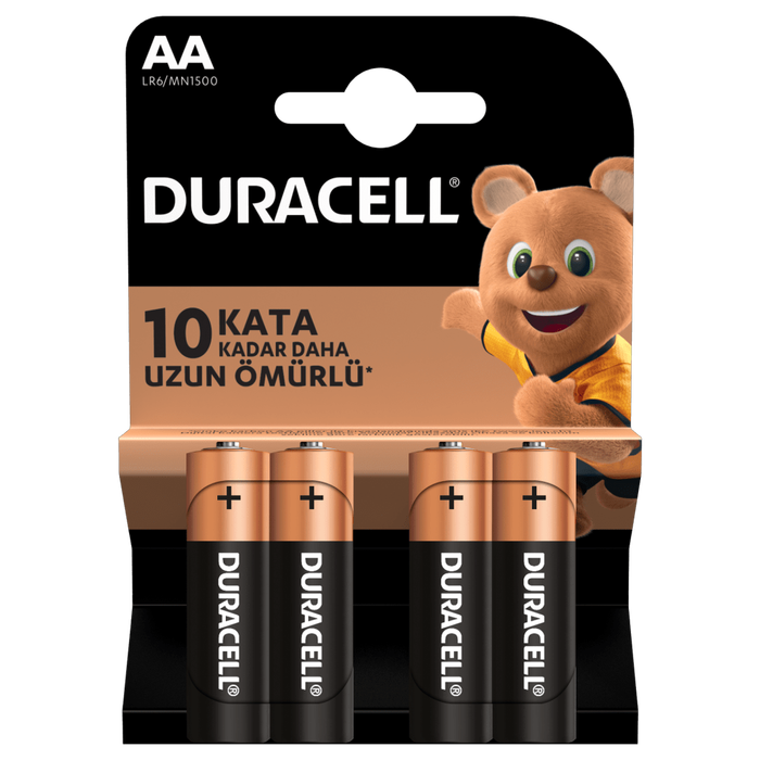 Duracell - Duracell AA Kalem Pil 4'lü
