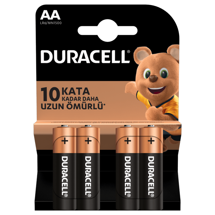 Duracell AA Kalem Pil 4'lü - 1