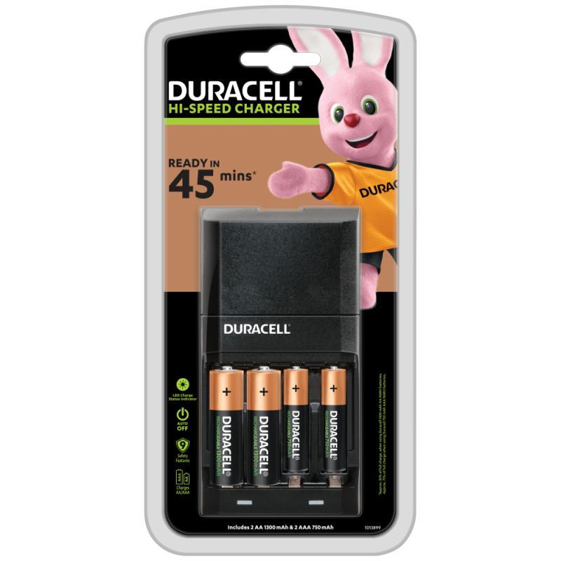 DURACELL CEF27 2*AA+2*AAA 4 PİLLİ ŞARJ CİHAZI - DURACELL