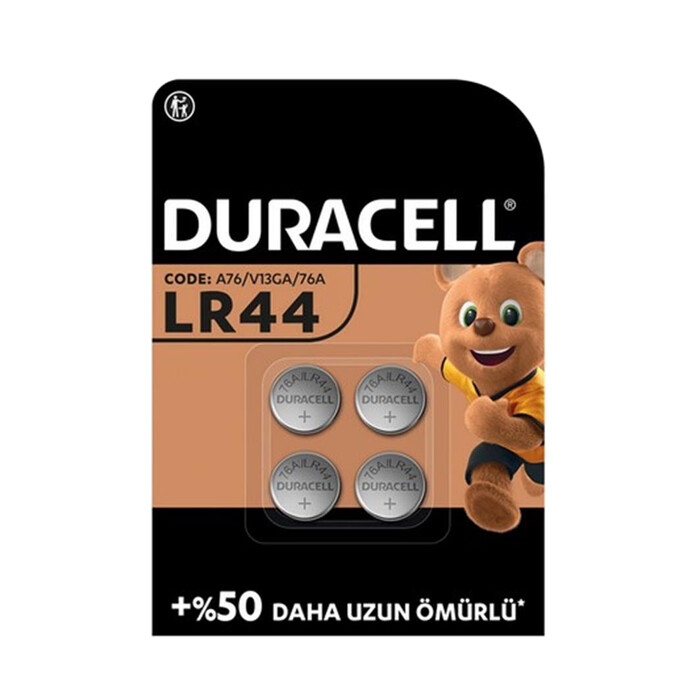 Duracell - DURACELL LR44/AG13 ALKALİN PİL 4LÜ