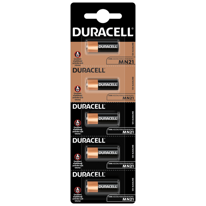 Duracell - DURACELL MN21/23A 12V PİL 5Lİ
