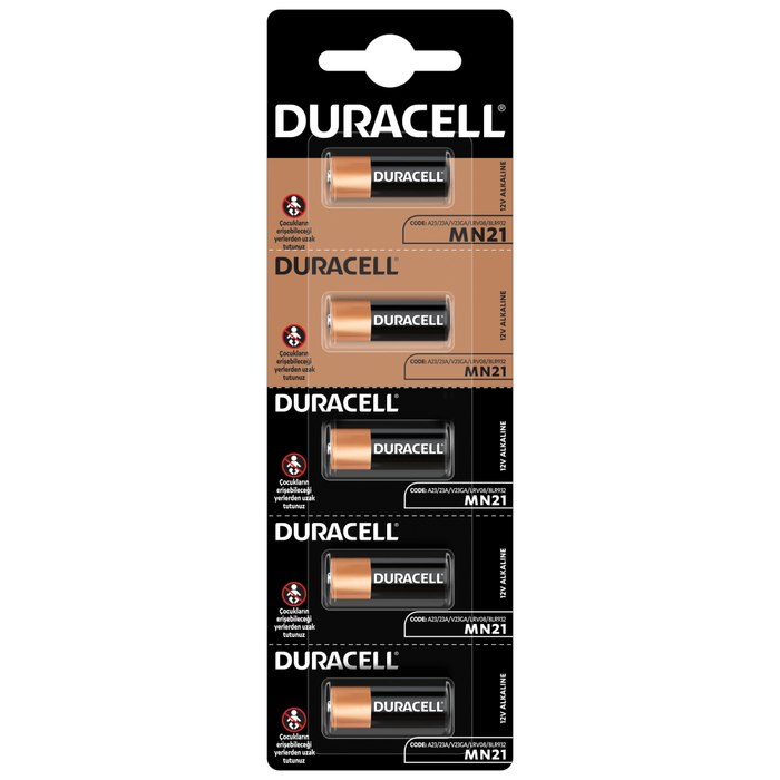 DURACELL MN21/23A 12V PİL 5Lİ - Duracell