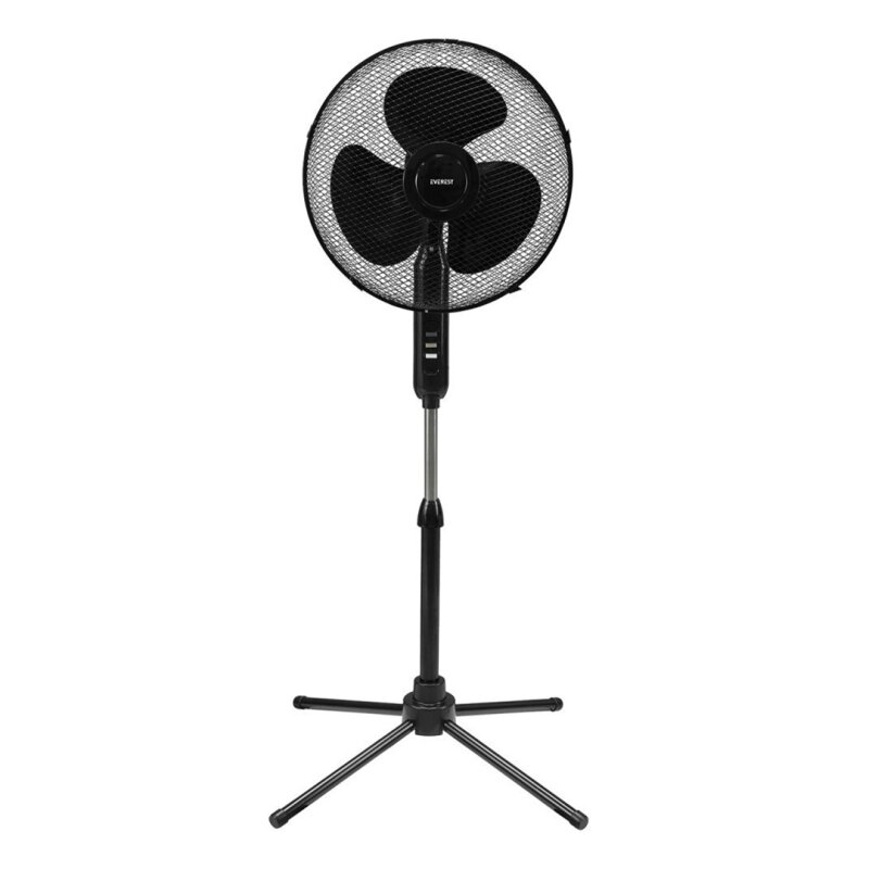 EVEREST FAN10 ECOWIND SİYAH 16 INCH 3 KADEME FAN - EVEREST