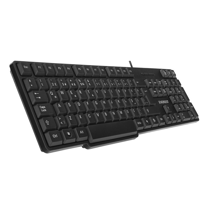 EVEREST KB-517U SİYAH USB Q KLAVYE - 2