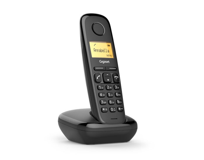 Gigaset - Gigaset A170 Siyah Dect Telefon