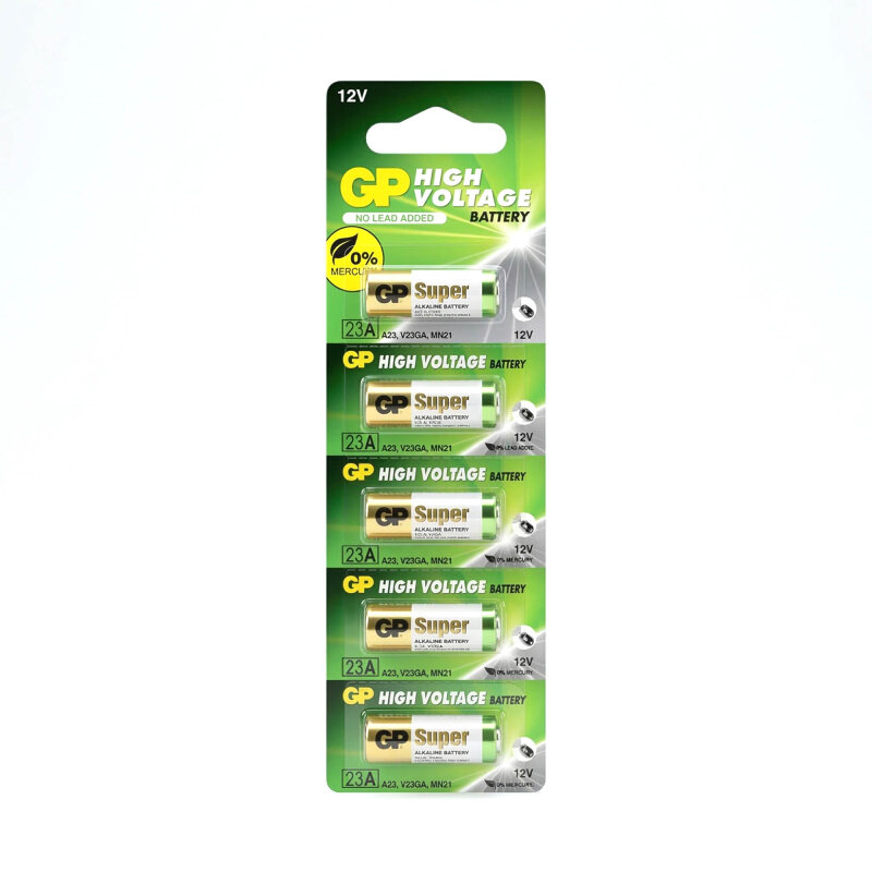 GP 23A-2C5 12V ALKALİN PİL 5'Lİ - GP