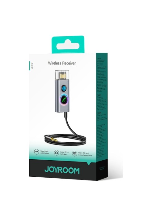 JOYROOM JR-CB7 CAR-B SERIES WIRELESS RECEIVER-GRAY - 4