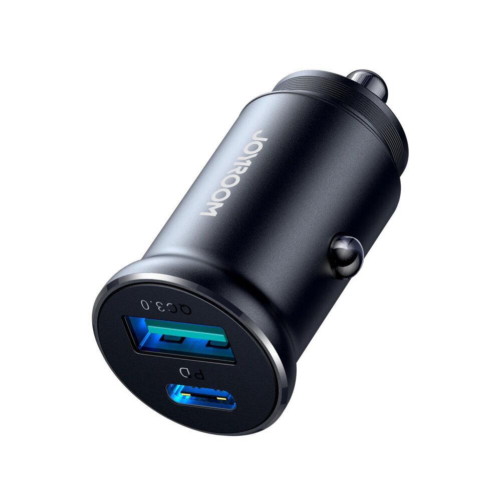 JOYROOM JR-CCN05 30W A+C MINI METAL CAR CHARGER - 1