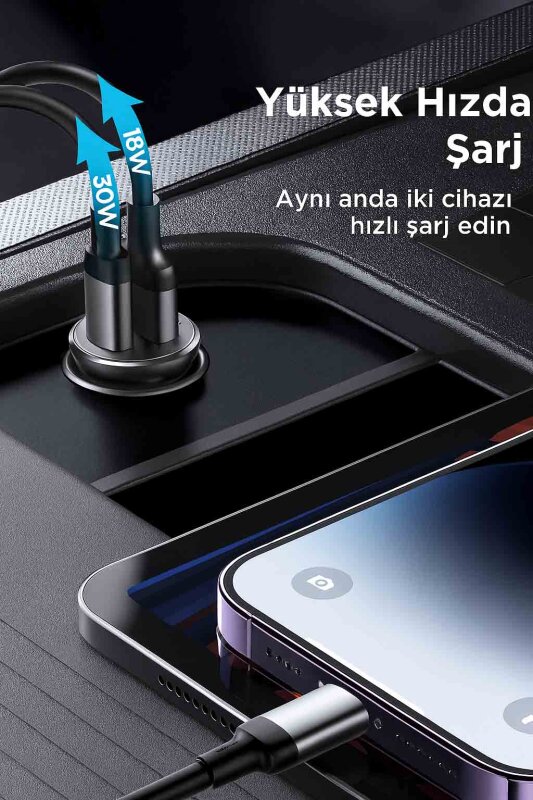 JOYROOM JR-CCN05 30W A+C MINI METAL CAR CHARGER - 5