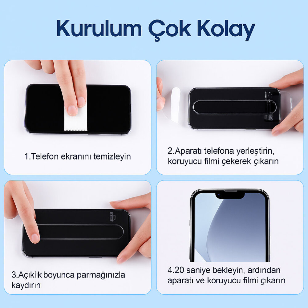 JOYROOM JR-DH09 EASY FIT SCREEN PROTECTOR IP14 - 3