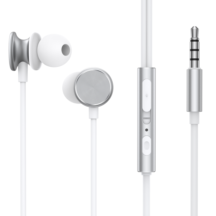 JOYROOM JR-EW03 IN-EAR METAL WIRED EARBUDS-SILVER - 3