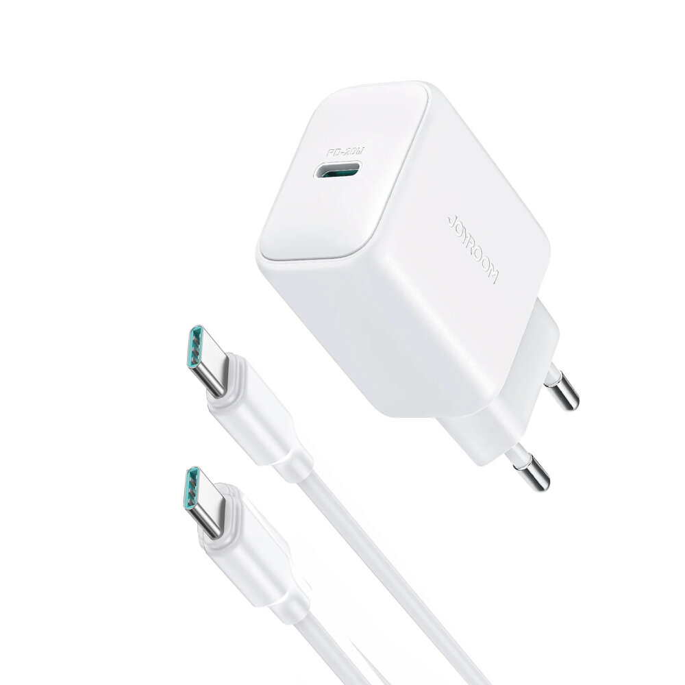 JOYROOM JR-TCF20 PD20W CHARGER+1 M TYPE C CABLE - 1