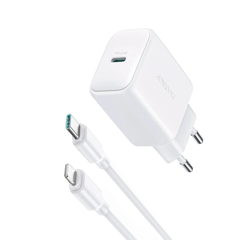 JOYROOM JR-TCF20 PD20W CHARGER+1M C TO L CABLE - JOYROOM