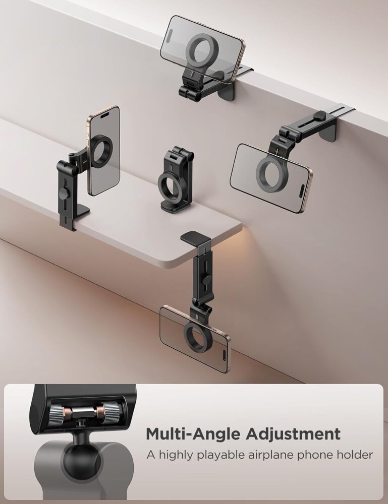JOYROOM JR-ZS365 MAGNETIC TRAVEL PHONE HOLDER BLACK - 4