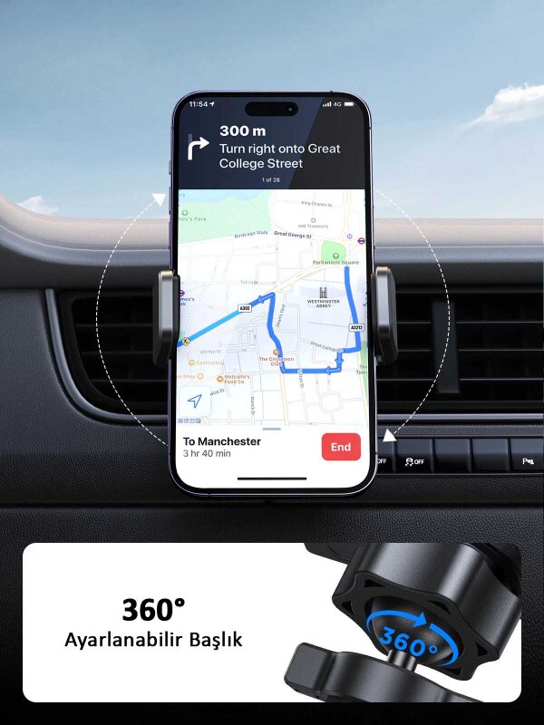 JOYROOM JR-ZS377 CAR PHONE MOUNT (AIR VENT) - 5