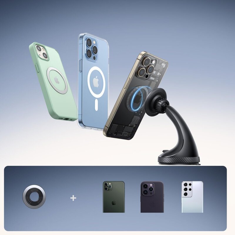 JOYROOM JR-ZS406 VAKUMLU MAGNETIC CAR HOLDER - 4