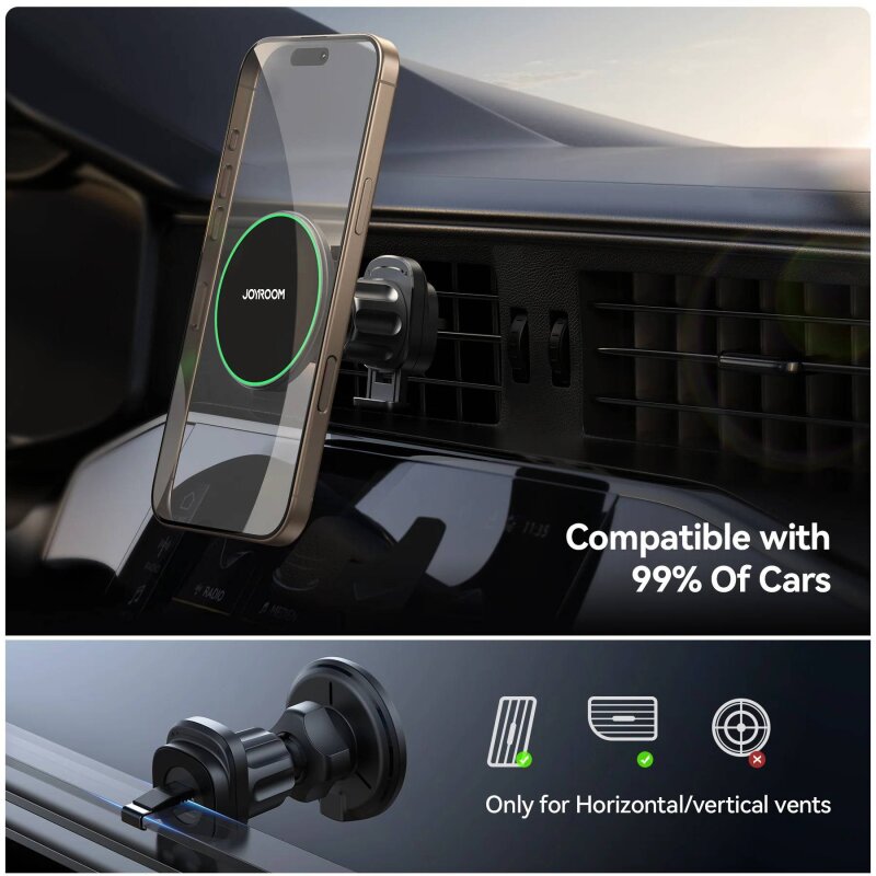 JOYROOM JR-ZS412 MAGNETIC WIRELESS CAR CHARGE HLD. - 3