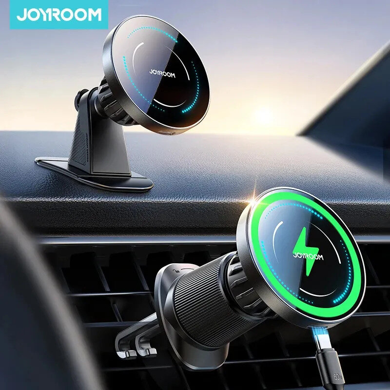 JOYROOM JR-ZS502 MAGNETIC WIRELESS CAR CHARGE HLD. - 4