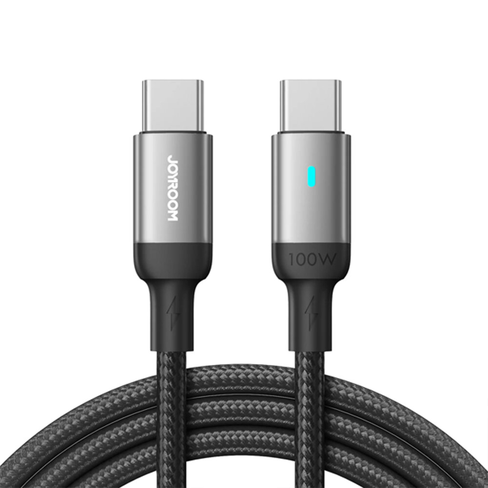 JOYROOM S-A10 100W TYPE C-TYPE C CABLE 1.2M BLACK - 1