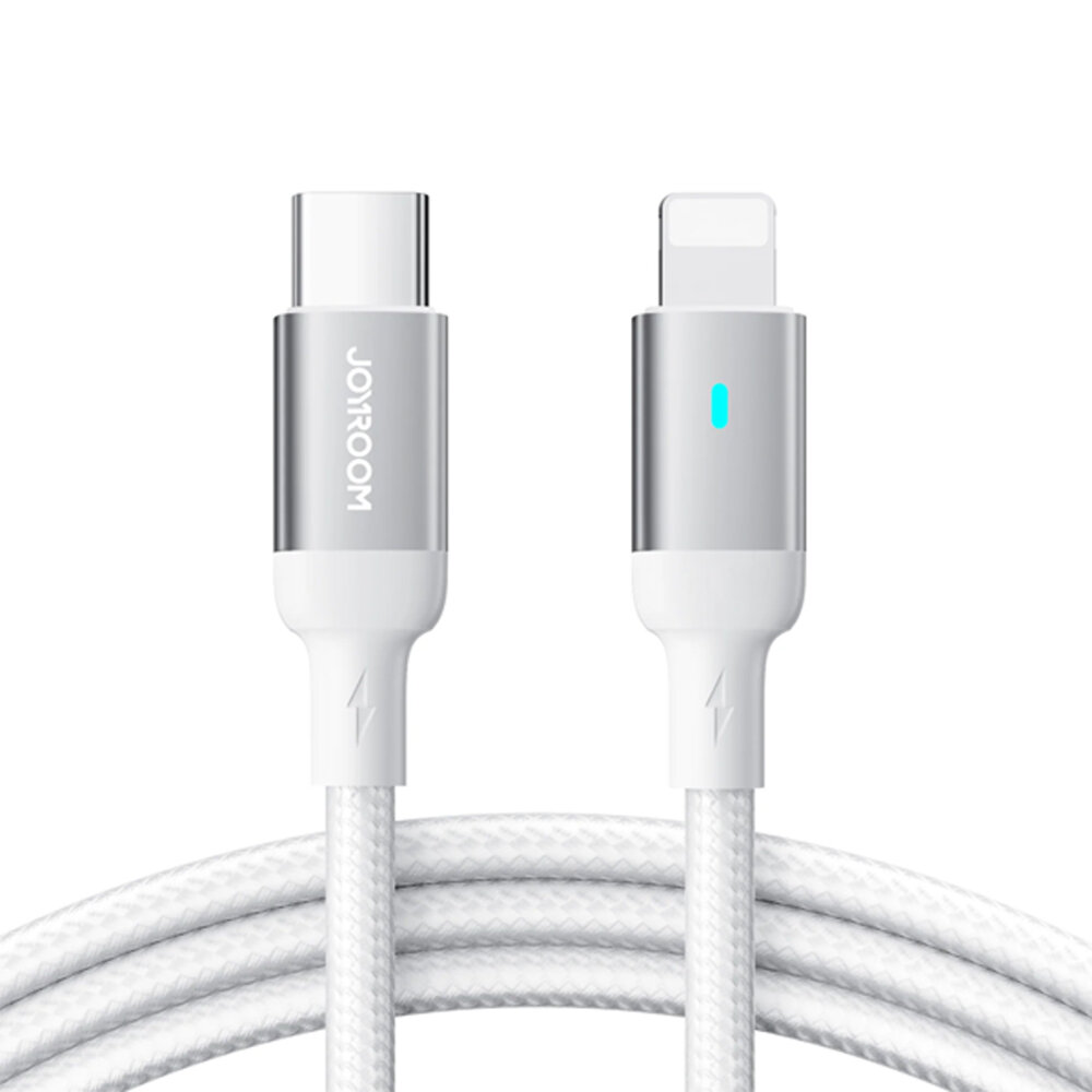 JOYROOM S-A10 30W TYPE C-LIGHTNING CABLE 1.2M WHT. - 1