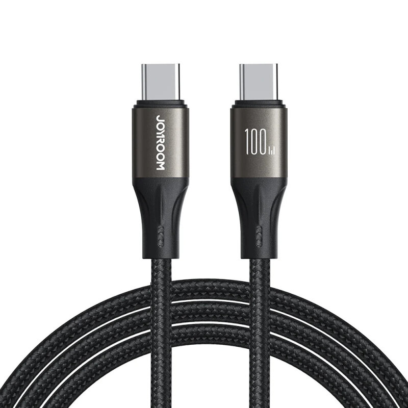 JOYROOM S-A25 100W TYPE C-TYPE C CABLE 1.2M BLCK - JOYROOM