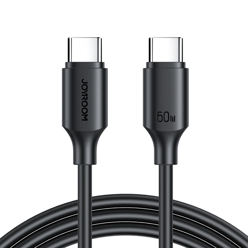 JOYROOM S-A9 60W FAST CHARGING CABLE TYPE C 1M BLACK - JOYROOM