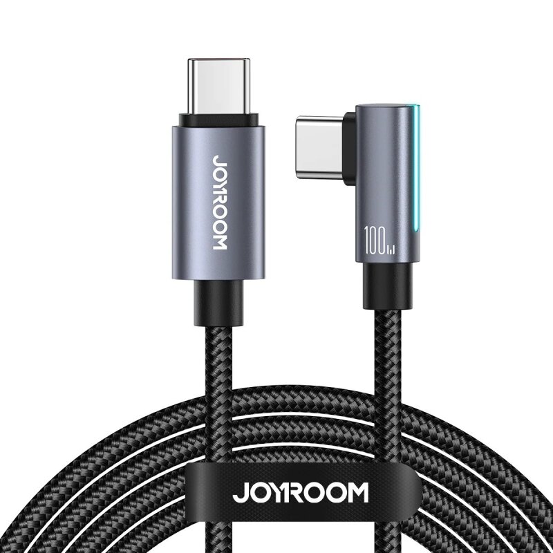 JOYROOM S-CC100A17 100W TYPE C-TYPEC GAME 1.2M-BLACK - 1