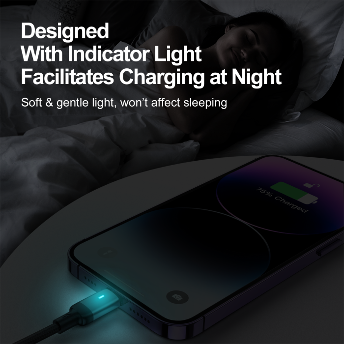 JOYROOM S-CL020A10 20W TYPE C-LIGHTNING 2M-BLACK - 3