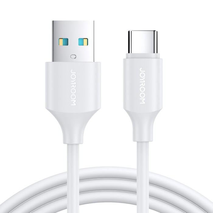 JOYROOM S-UC027A9 3A USB A-TYPE C 2M-WHITE - JOYROOM